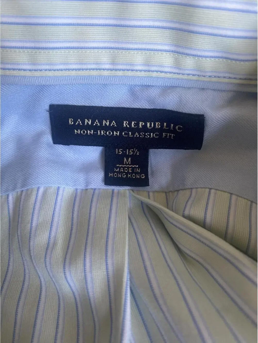 Banana Republic Non-Iron Classic Fit Dress Shirt Medium